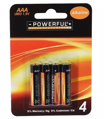 EXCELLENT Baterie AAA mikrotužkové alkalické 4…