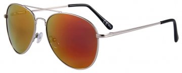 Sluneční brýle Eclipse Silver Copper frame with Gold-Red mirror lens Sluneční brýle Eclipse Silver Copper frame with Gold-Red mirror lens