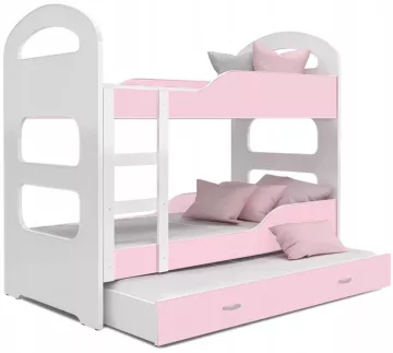 AJK - meble AJK meble Patrová postel s přistýlkou Dominik 3 190 x 80 cm