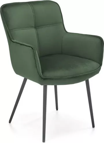 Halmar Jídelní židle K463, tmavě zelená