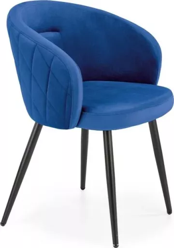 Halmar Jídelní židle K430, tmavě modrá