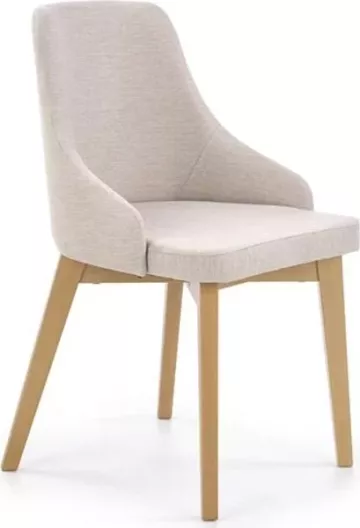 Halmar Jídelní židle Toledo, medový dub/béžová