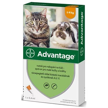 Advantix Advantage pro malé kočky a králíky 40mg…