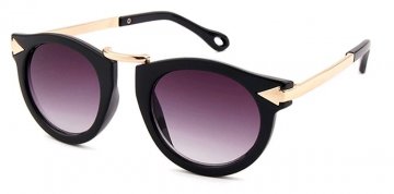 Sluneční brýle Eclipse Kids Black Plastic frame with Copper temples and Gradient smoke lens Sluneční brýle Eclipse Kids Black Plastic frame with Copper temples and Gradient smoke lens