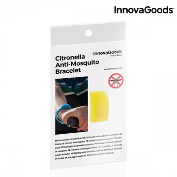 Repelentní Náramek s Vůní Citronely InnovaGoods - Žlutý Repelentní Náramek s Vůní Citronely InnovaGoods - Žlutý