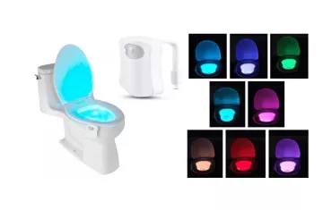 LED osvětlení toalety - s pohybovým…