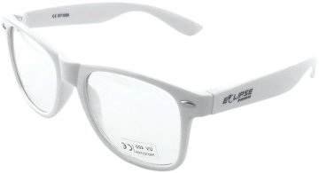 Sluneční brýle Eclipse Plastic White frame with Transparent lens Sluneční brýle Eclipse Plastic White frame with Transparent lens