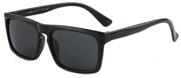 Eclipse Sunglasses Plastic Black frame with Smoke lens and Metal hinge Eclipse Sunglasses Plastic Black frame with Smoke lens and Metal hinge