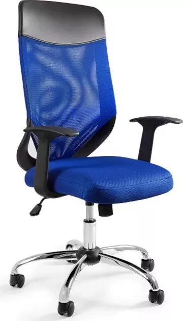 UNIQUE Kancelářská židle Mobi Plus, modrá
