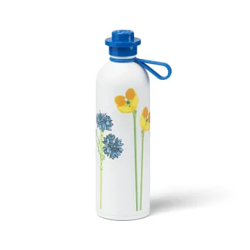 Smartlife LEGO Botanicals nerezová láhev 725 ml - luční kvítí