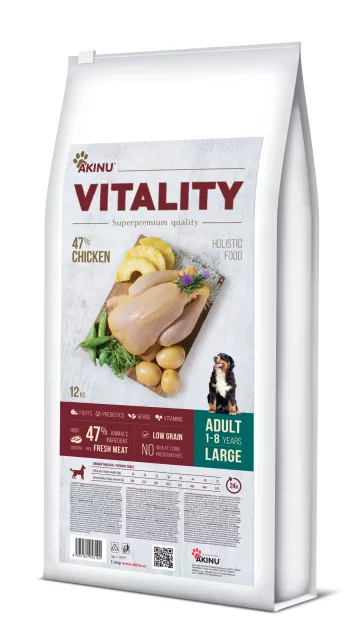 Akinu VITALITY dog adult large chicken 12kg