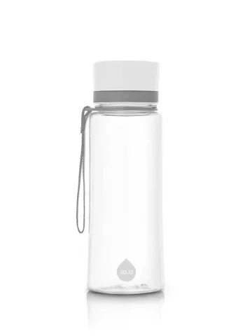 EQUA Plain White 600 ml ekologická plastová lahev na pití bez BPA