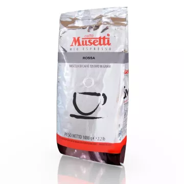 Zrnková káva Musetti Rossa 1kg
