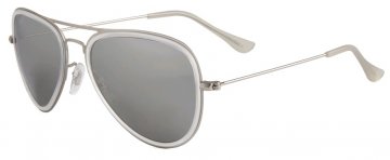 Sluneční brýle Eclipse Matte Silver steel disc frame with Silver Revo coating lens Sluneční brýle Eclipse Matte Silver steel disc frame with Silver Revo coating lens