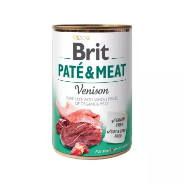 Brit Care Brit Dog konz Paté & Meat Venison 400g