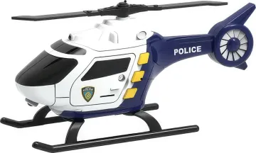Wiky Vehicles Vrtulník policejní s efekty 16,5 cm