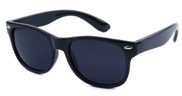 Eclipse Sunglasses Kids Black silica frame with Smoke Polarized lens Eclipse Sunglasses Kids Black silica frame with Smoke Polarized lens