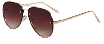 Sluneční brýle Eclipse Gold Copper frames with gradient Brown lens Sluneční brýle Eclipse Gold Copper frames with gradient Brown lens