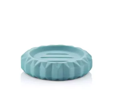 KELA Miska na mýdlo ORIGAMI modrá KL-20610