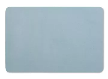 Prostírání plastové Kimara PU 45x30 cm imitace kůže světle modrá
