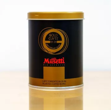 Zrnková káva Musetti Gold Cuvée 250 g v plechu