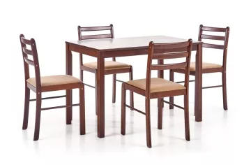 Halmar Jídelní sestava New Starter, stůl + 4 židle
