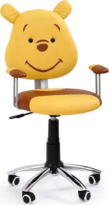 Halmar Dětská židle Kubus, žlutá