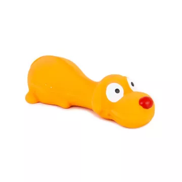 Akinu hračka pro psa latex pes oranžový 16cm