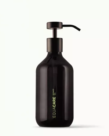 EQUA CARE | Ekologický a udržitelný znovu plnitelný dávkovač Použití: Sprchový gel