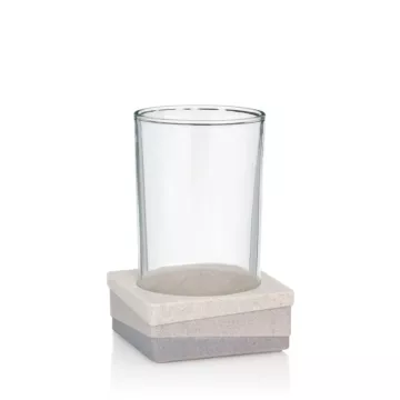 KELA Pohár VALURA umělý kámen / sklo…