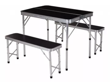 PROGARDEN Kempingový set skládací stůl + lavice KO-CM4100100