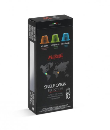 Nespresso® kompatibilní kapsle kávy Musetti Single Origin 10 ks