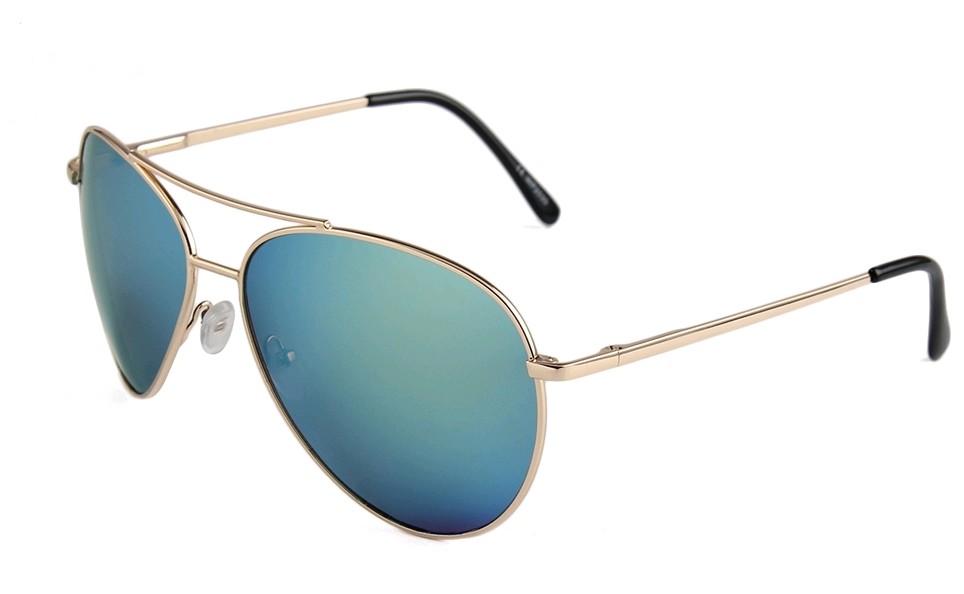 Eclipse Sunglasses Gold Copper frame with Gold Mirror lens Eclipse Sunglasses Gold Copper frame with Gold Mirror lens
