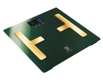 BERLINGERHAUS Osobní váha Smart s tělesnou analýzou 150 kg Emerald Collection BH-9108