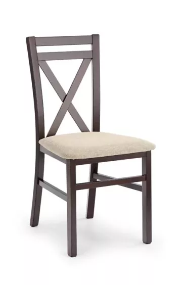 Halmar Jídelní židle Dariusz, tmavý ořech/VILA