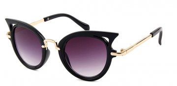 Sluneční brýle Eclipse Kids Black Plastic frame with Gradient smoke lens Sluneční brýle Eclipse Kids Black Plastic frame with Gradient smoke lens
