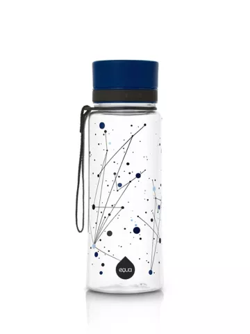 EQUA Universe 400 ml a 600 ml ekologická plastová lahev na pití bez BPA Velikost varianty: 600 ml