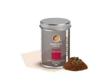 Plechovka mleté MOKA kávy Musetti Lískový oříšek 125 g