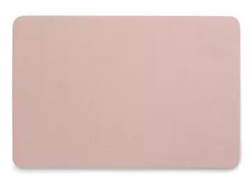 Prostírání plastové Kimara PU 45x30 cm imitace kůže růžová