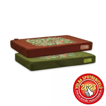 Akinu ČESKÝ LES matrace Z LESA A KAPRADÍ M 80x55x9 cm Barva: Zelená