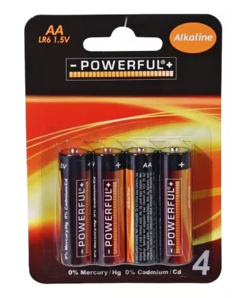 EXCELLENT Baterie AA tužkové alkalické 4 ks…